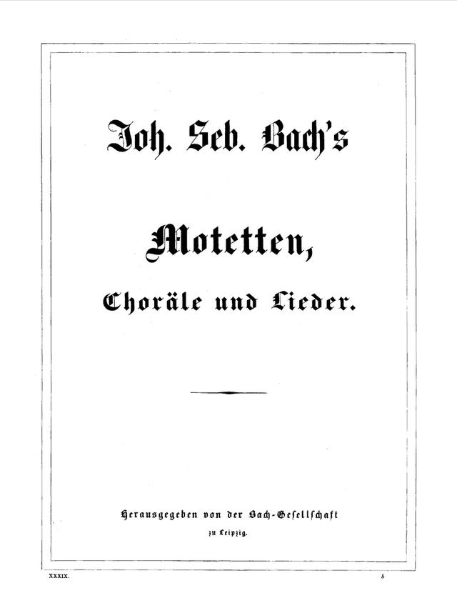 Jesu, meine Freude, BWV 227