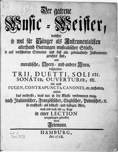 Der getreue Music-Meister