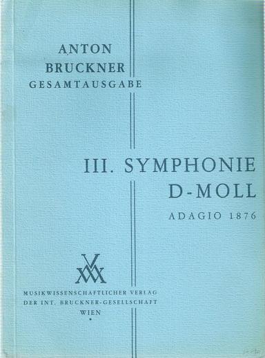 Symphony No.3 in D minor, WAB 103