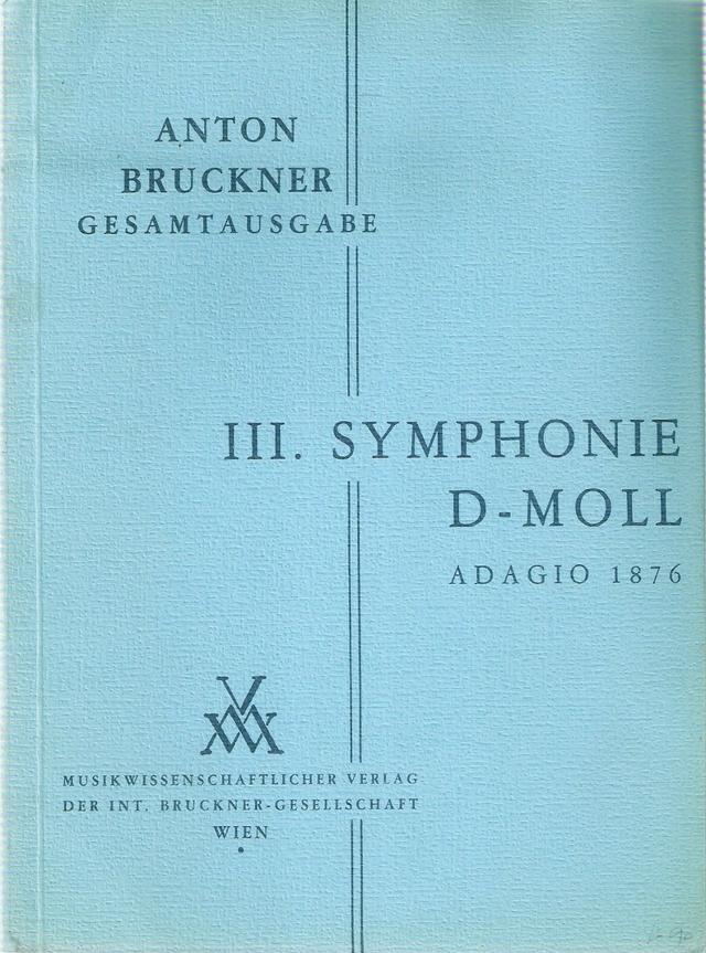 Symphony No.3 in D minor, WAB 103
