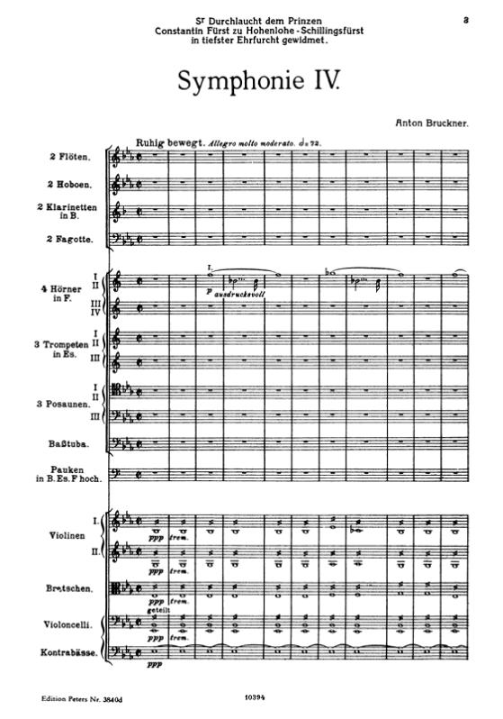 Symphony No.4 in E-flat major, WAB 104