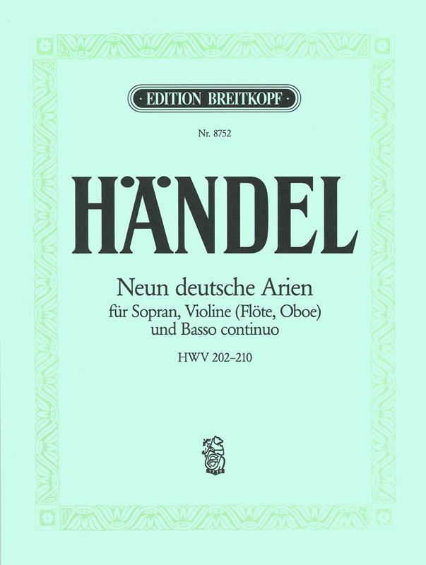 9 German Arias, HWV 202-210