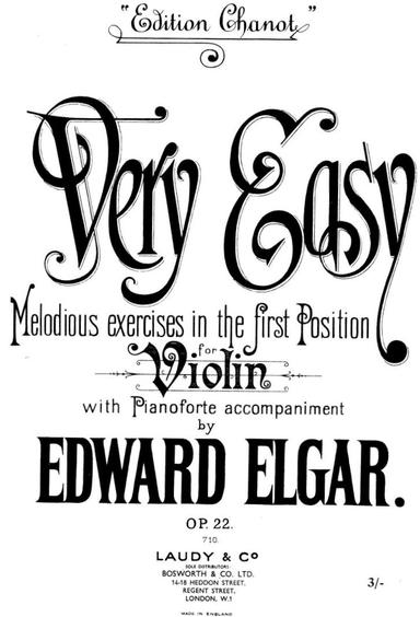 Very Easy Melodious Exercises in the First Position, Op.22