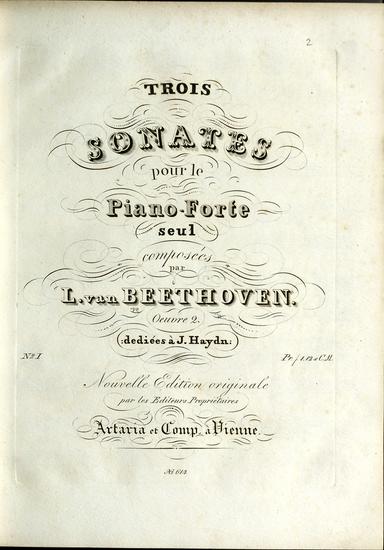 Piano Sonata No.1, Op.2 No.1