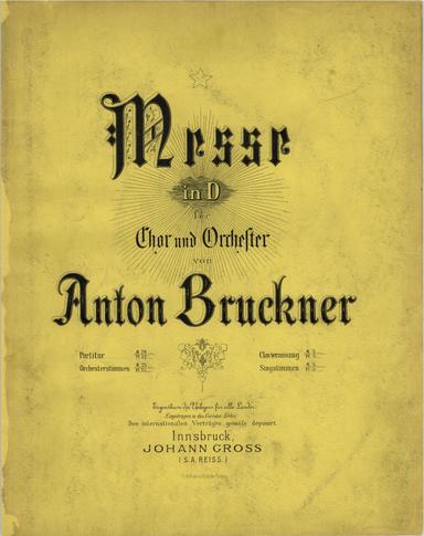 Mass No.1 in D minor, WAB 26