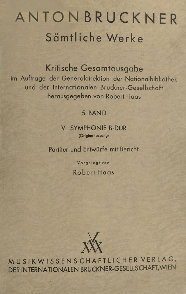 Symphony No.5 in B-flat major, WAB 105