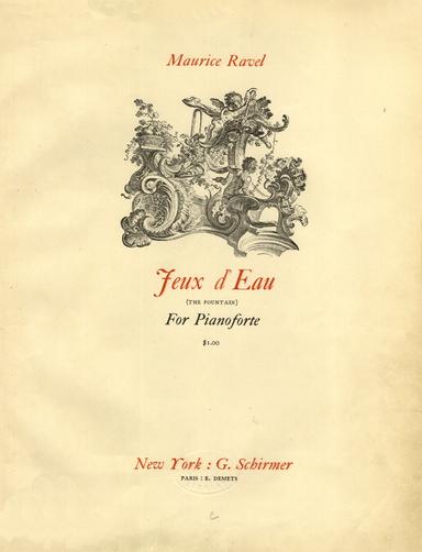 Jeux d'eau, M.30