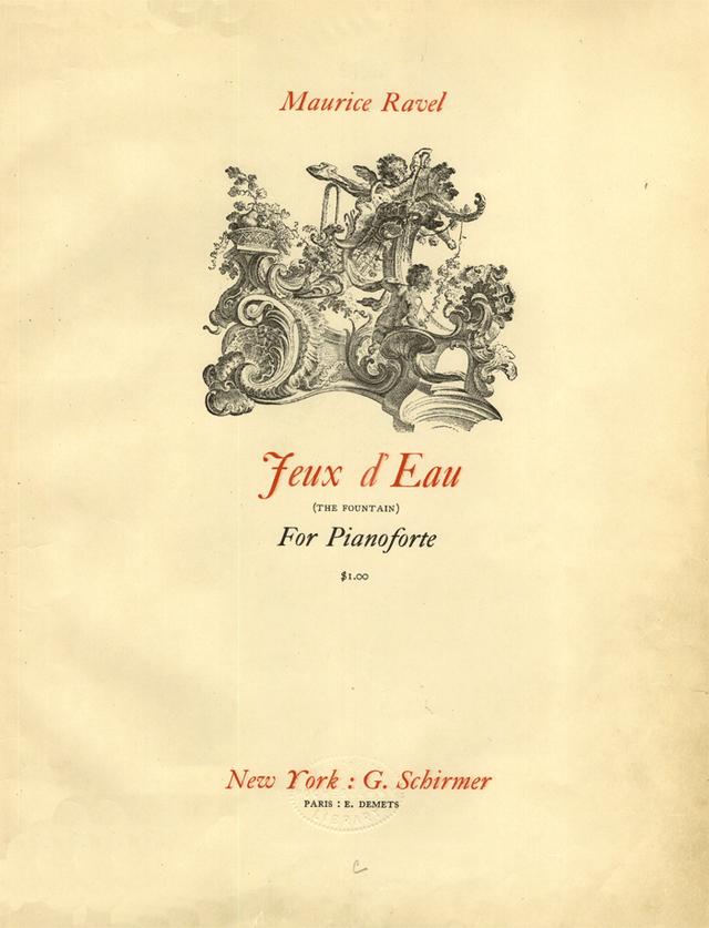 Jeux d'eau, M.30
