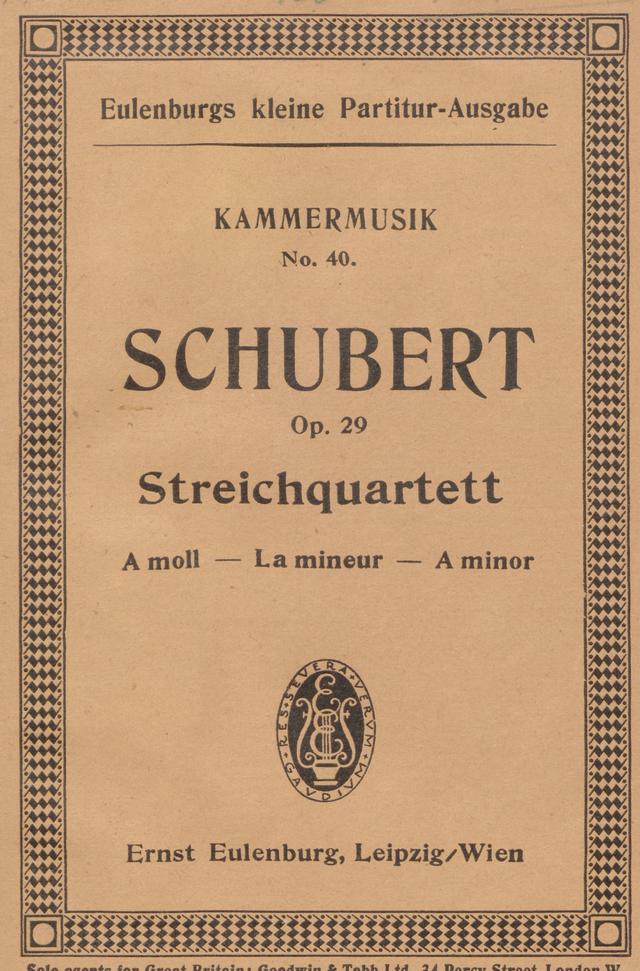 String Quartet in A minor, D.804