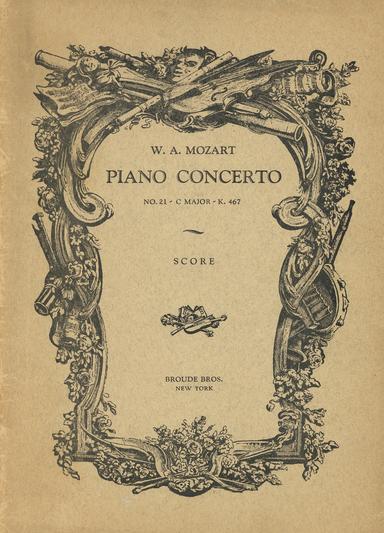 Piano Concerto No.21 in C major, K.467