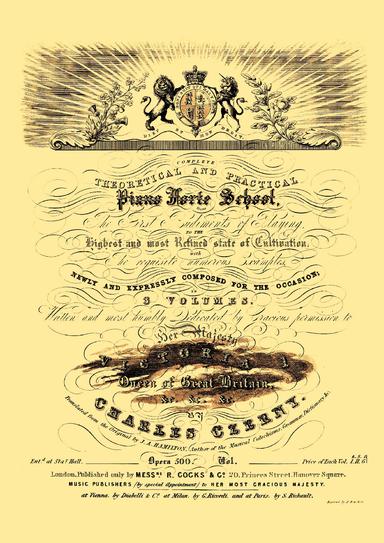 Pianoforte-Schule, Op.500