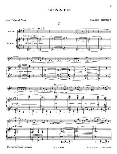 Violin Sonata, CD 148