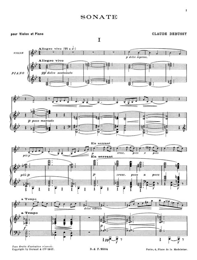 Violin Sonata, CD 148