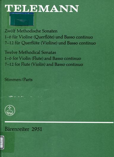 12 Sonate Metodiche