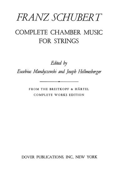 String Trio in B-flat major, D.471