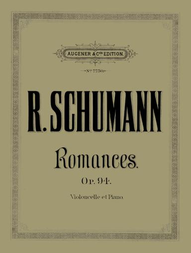 3 Romanzen, Op.94