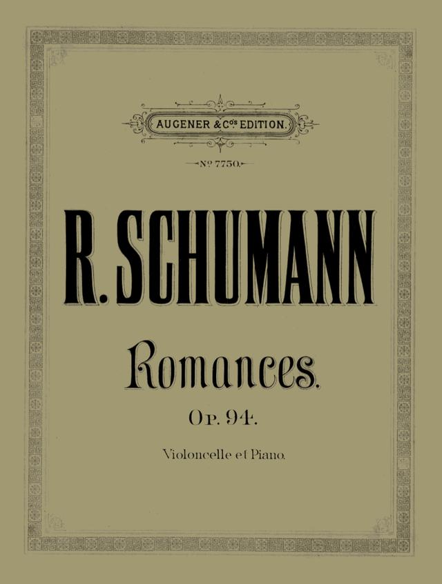 3 Romanzen, Op.94