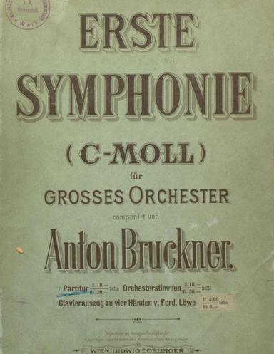 Symphony No.1 in C minor, WAB 101