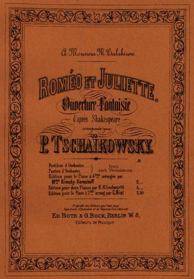 Romeo and Juliet (overture-fantasia), TH 42