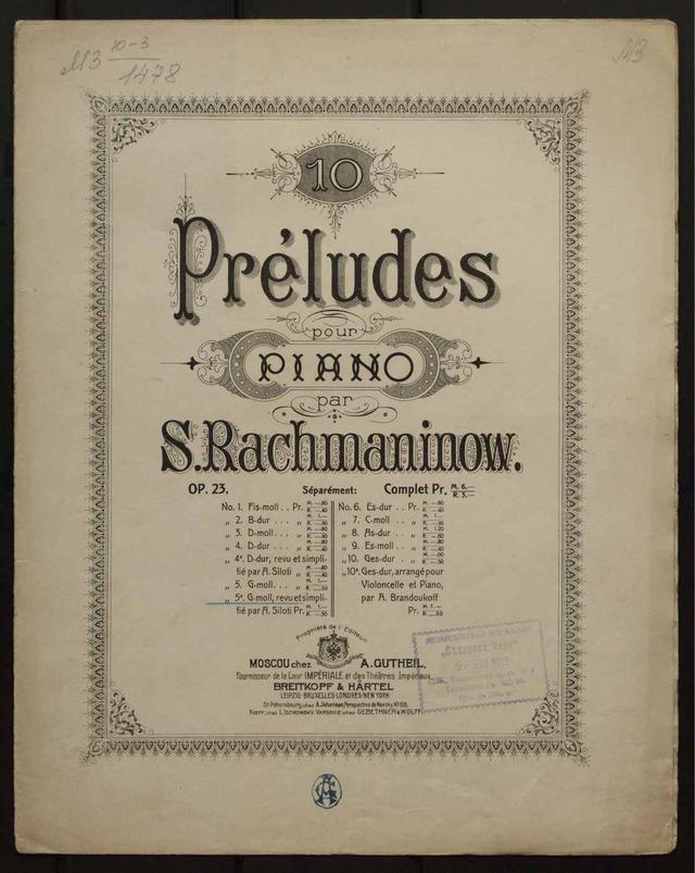 10 Preludes, Op.23