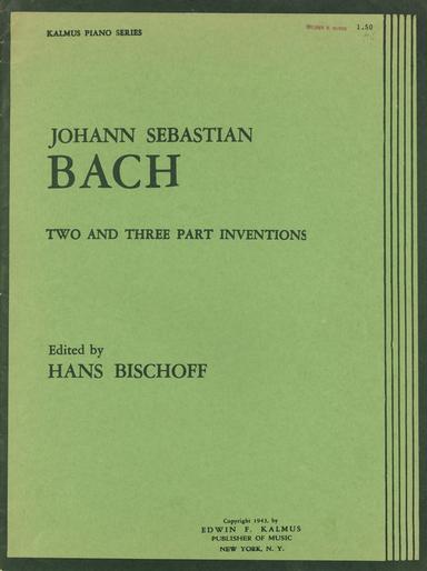 Inventions and Sinfonias, BWV 772-801